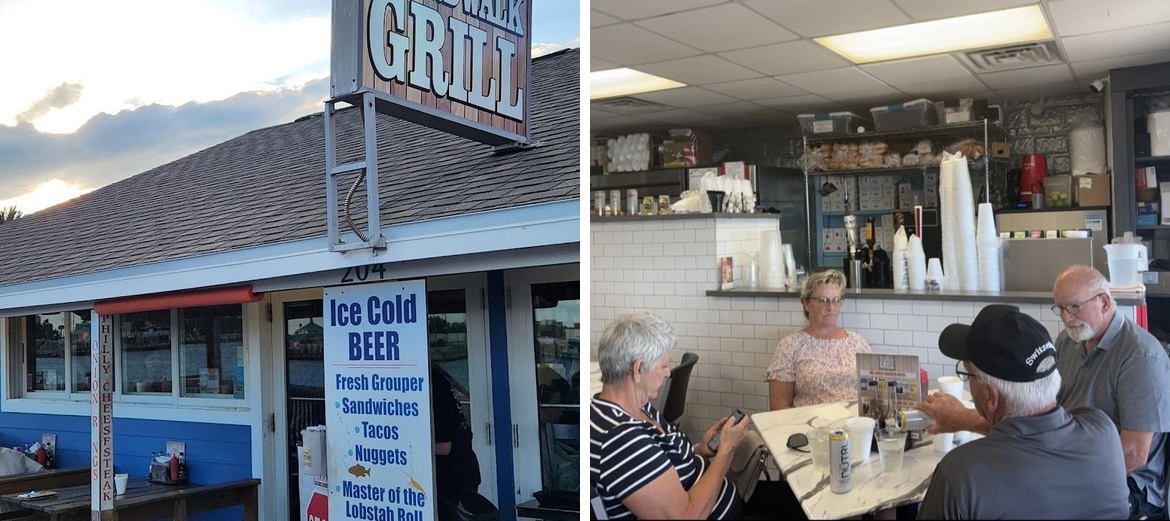 The Boardwalk Grill Menu