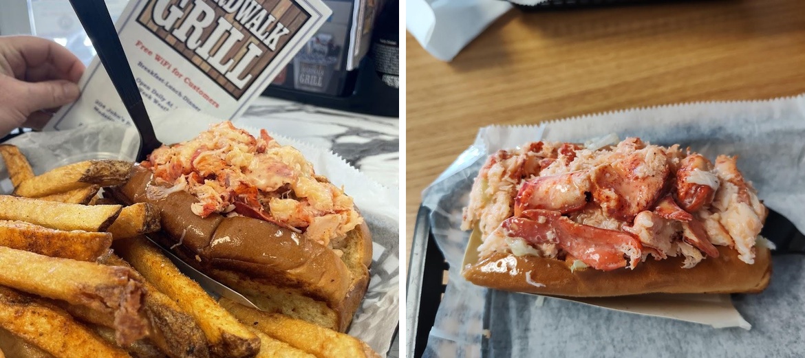 The Boardwalk Grill Menu