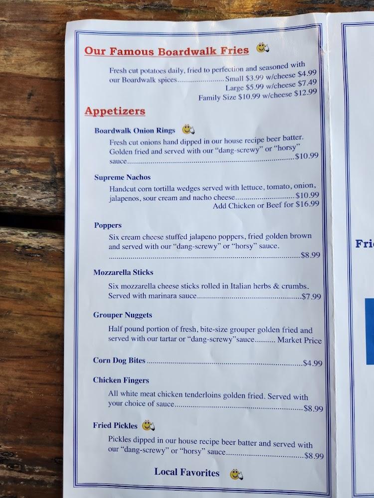 The Boardwalk Grill Menu image 2