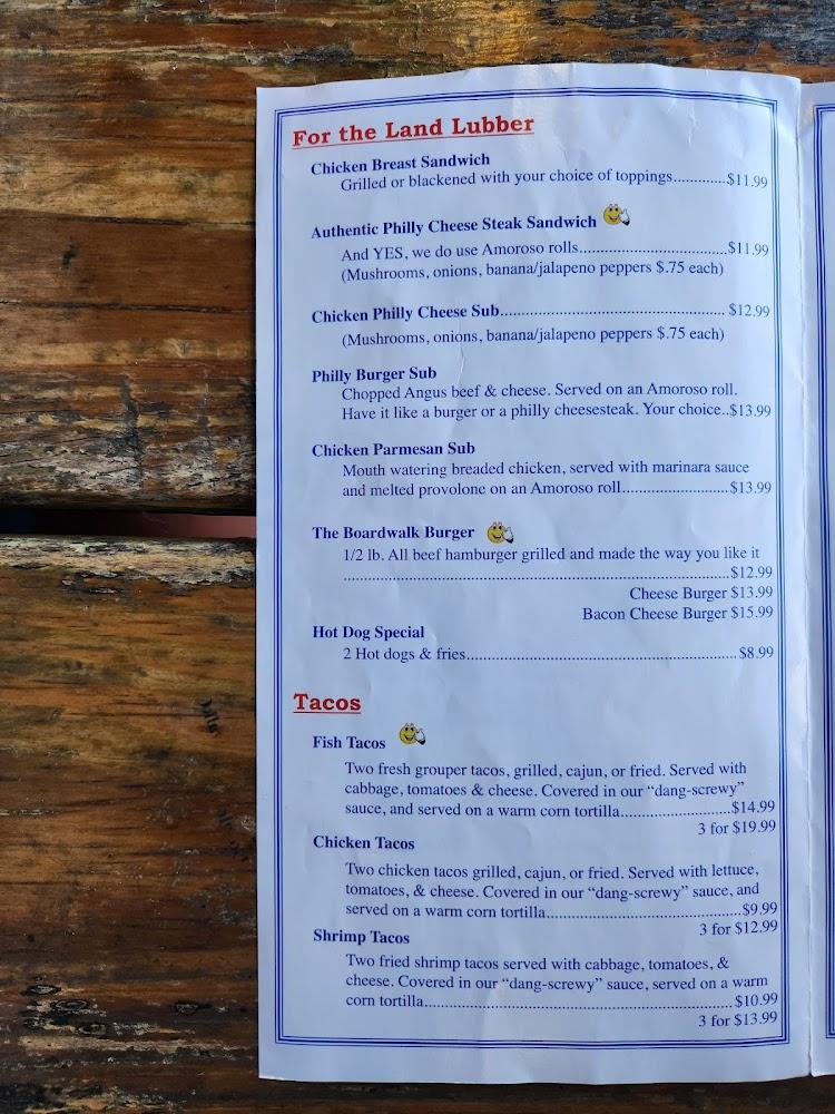 The Boardwalk Grill Menu image 3